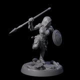 Shadowy Assassin Sister C Miniature for Dungeons and Dragons, Pathfinder or other TTRPGs
