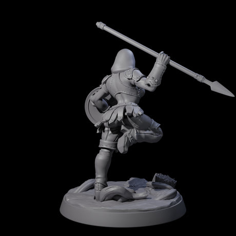 Shadowy Assassin Sister C Miniature for Dungeons and Dragons, Pathfinder or other TTRPGs