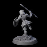 Shadowy Assassin Sister C Miniature for Dungeons and Dragons, Pathfinder or other TTRPGs