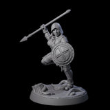 Shadowy Assassin Sister C Miniature for Dungeons and Dragons, Pathfinder or other TTRPGs