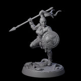 Shadowy Assassin Sister C Miniature for Dungeons and Dragons, Pathfinder or other TTRPGs