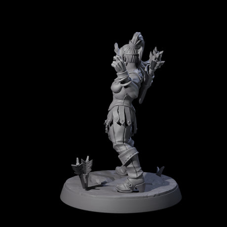 Shadowy Assassin Sister D Miniature for Dungeons and Dragons, Pathfinder or other TTRPGs
