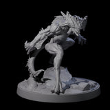 Shadowy Barghest A Miniature for Dungeons and Dragons, Pathfinder or other TTRPGs