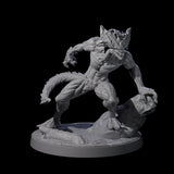 Shadowy Barghest B Miniature for Dungeons and Dragons, Pathfinder or other TTRPGs