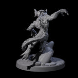 Shadowy Barghest C Miniature for Dungeons and Dragons, Pathfinder or other TTRPGs