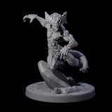 Shadowy Barghest C Miniature for Dungeons and Dragons, Pathfinder or other TTRPGs