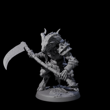 Shadowy Beastman A Miniature for Dungeons and Dragons, Pathfinder or other TTRPGs