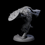 Shadowy Beastman B Miniature for Dungeons and Dragons, Pathfinder or other TTRPGs