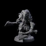 Shadowy Beastman C Miniature for Dungeons and Dragons, Pathfinder or other TTRPGs