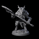 Shadowy Beastman D Miniature for Dungeons and Dragons, Pathfinder or other TTRPGs