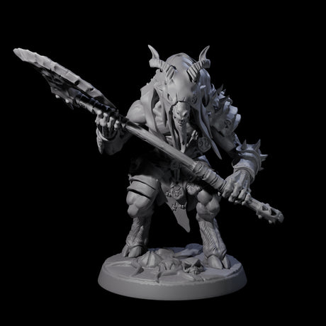 Shadowy Beastman D Miniature for Dungeons and Dragons, Pathfinder or other TTRPGs
