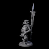 Shadowy Beastman E Miniature for Dungeons and Dragons, Pathfinder or other TTRPGs
