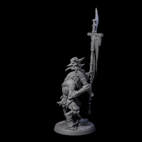 Shadowy Beastman E Miniature for Dungeons and Dragons, Pathfinder or other TTRPGs