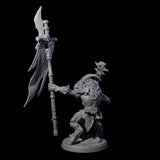 Shadowy Beastman E Miniature for Dungeons and Dragons, Pathfinder or other TTRPGs