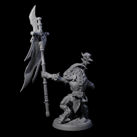 Shadowy Beastman E Miniature for Dungeons and Dragons, Pathfinder or other TTRPGs