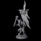Shadowy Beastman E Miniature for Dungeons and Dragons, Pathfinder or other TTRPGs