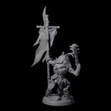 Shadowy Beastman E Miniature for Dungeons and Dragons, Pathfinder or other TTRPGs