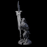 Shadowy Beastman E Miniature for Dungeons and Dragons, Pathfinder or other TTRPGs