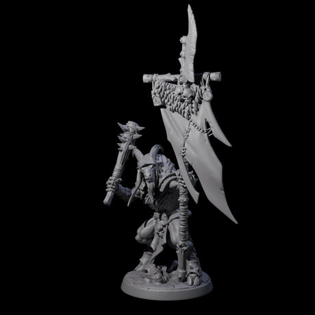 Shadowy Beastman E Miniature for Dungeons and Dragons, Pathfinder or other TTRPGs