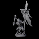 Shadowy Beastman E Miniature for Dungeons and Dragons, Pathfinder or other TTRPGs