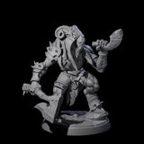Shadowy Beastman F Miniature for Dungeons and Dragons, Pathfinder or other TTRPGs