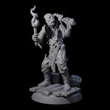Shambling Human Cultist Miniature for Dungeons and Dragons, Pathfinder or other TTRPGs