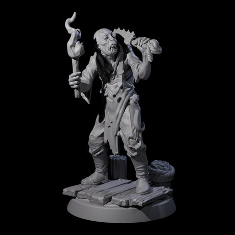 Shambling Human Cultist Miniature for Dungeons and Dragons, Pathfinder or other TTRPGs