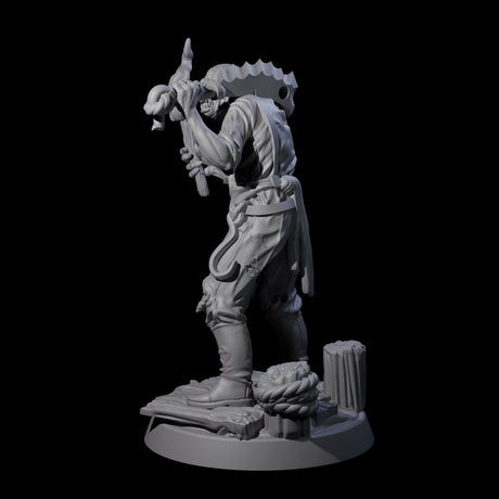Shambling Human Cultist Miniature for Dungeons and Dragons, Pathfinder or other TTRPGs