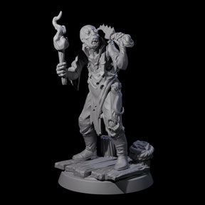 Shambling Human Cultist Miniature for Dungeons and Dragons, Pathfinder or other TTRPGs