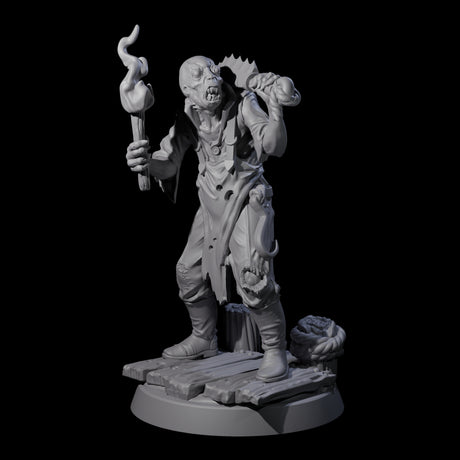 Shambling Human Cultist Miniature for Dungeons and Dragons, Pathfinder or other TTRPGs