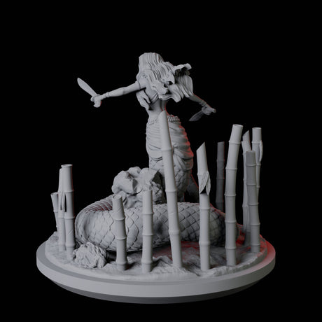 Shape Changing Yuan-Ti Abomination Miniature for Dungeons and Dragons, Pathfinder or other TTRPGs