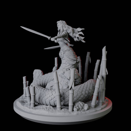Shape Changing Yuan-Ti Abomination Miniature for Dungeons and Dragons, Pathfinder or other TTRPGs