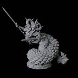 Shape-Shifting Yuan-Ti Abomination B Miniature for Dungeons and Dragons, Pathfinder or other TTRPGs