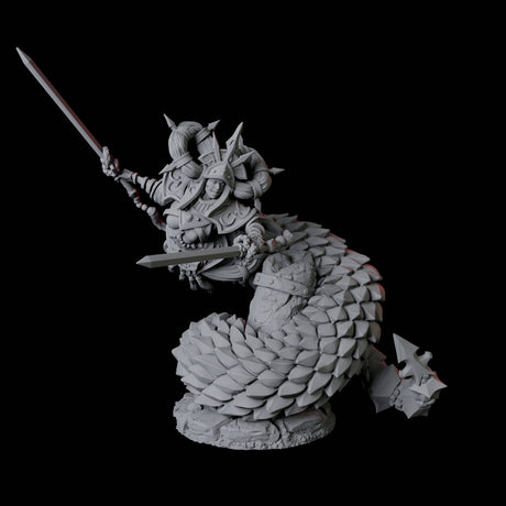Shape-Shifting Yuan-Ti Abomination B Miniature for Dungeons and Dragons, Pathfinder or other TTRPGs