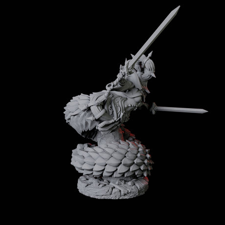 Shape-Shifting Yuan-Ti Abomination B Miniature for Dungeons and Dragons, Pathfinder or other TTRPGs