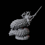 Shape-Shifting Yuan-Ti Abomination B Miniature for Dungeons and Dragons, Pathfinder or other TTRPGs