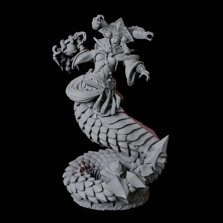 Shape-Shifting Yuan-Ti Abomination D Miniature for Dungeons and Dragons, Pathfinder or other TTRPGs