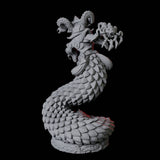 Shape-Shifting Yuan-Ti Abomination D Miniature for Dungeons and Dragons, Pathfinder or other TTRPGs