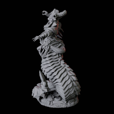 Shape-Shifting Yuan-Ti Abomination D Miniature for Dungeons and Dragons, Pathfinder or other TTRPGs