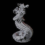 Shape-Shifting Yuan-Ti Abomination D Miniature for Dungeons and Dragons, Pathfinder or other TTRPGs