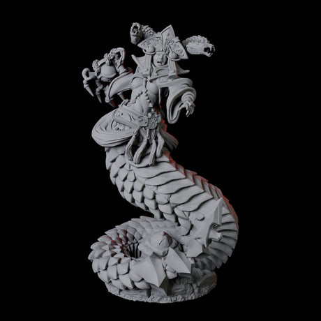 Shape-Shifting Yuan-Ti Abomination D Miniature for Dungeons and Dragons, Pathfinder or other TTRPGs