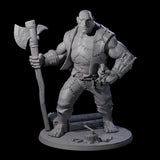 Sheep Thieving Hill Giant Miniature for Dungeons and Dragons, Pathfinder or other TTRPGs