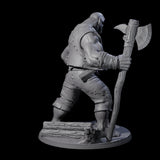 Sheep Thieving Hill Giant Miniature for Dungeons and Dragons, Pathfinder or other TTRPGs