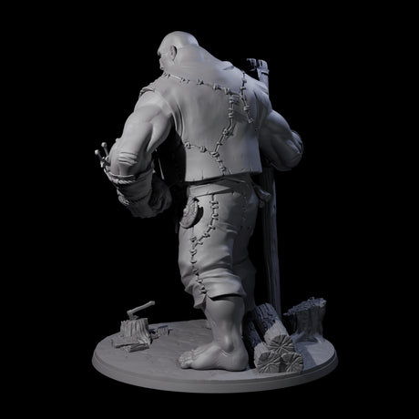 Sheep Thieving Hill Giant Miniature for Dungeons and Dragons, Pathfinder or other TTRPGs