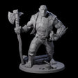 Sheep Thieving Hill Giant Miniature for Dungeons and Dragons, Pathfinder or other TTRPGs