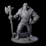 Sheep Thieving Hill Giant Miniature for Dungeons and Dragons, Pathfinder or other TTRPGs