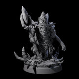 Shell Wearing Goblin Shaman Miniature for Dungeons and Dragons, Pathfinder or other TTRPGs