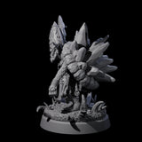 Shell Wearing Goblin Shaman Miniature for Dungeons and Dragons, Pathfinder or other TTRPGs