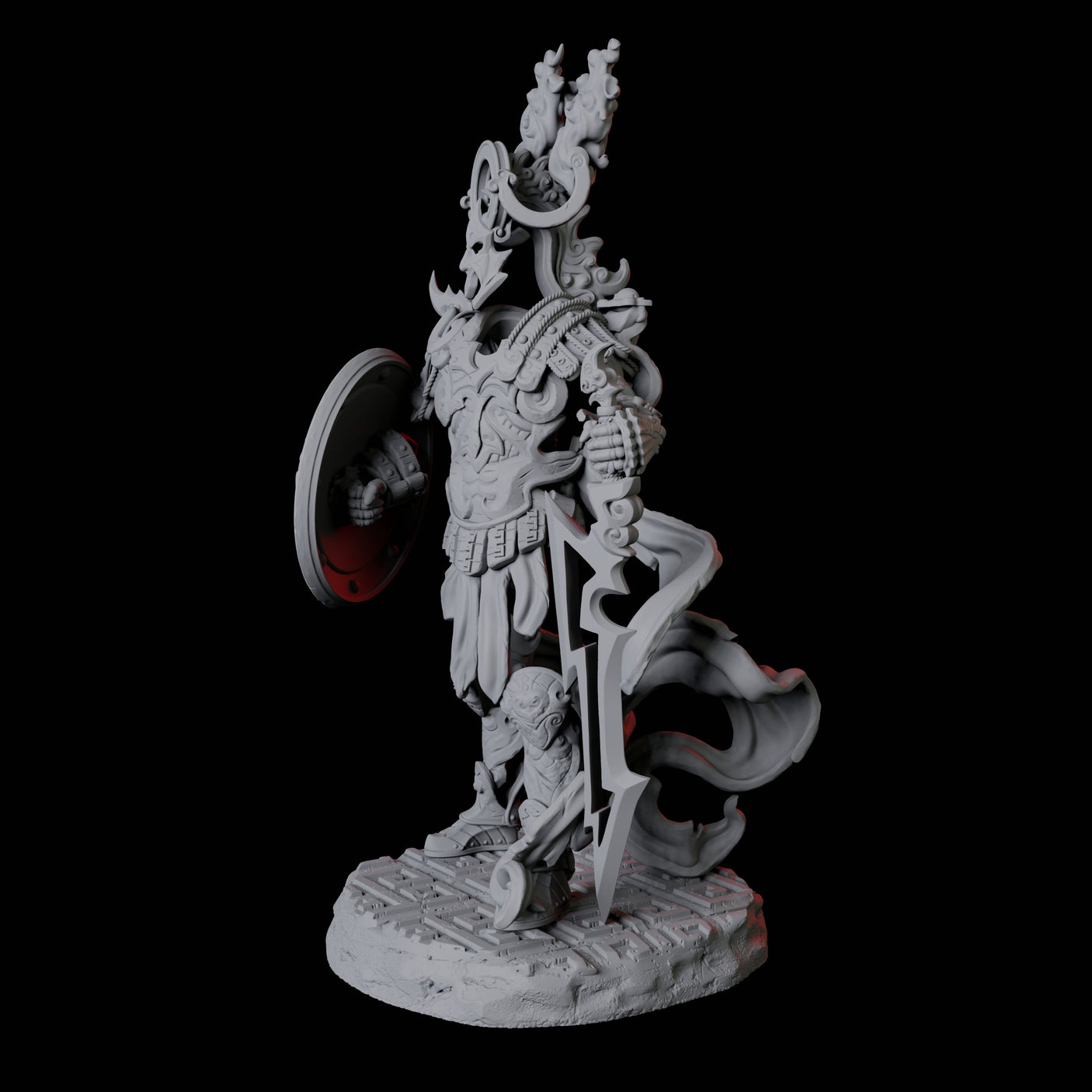 Shield Guardian A Miniature for Dungeons and Dragons, Pathfinder or other TTRPGs