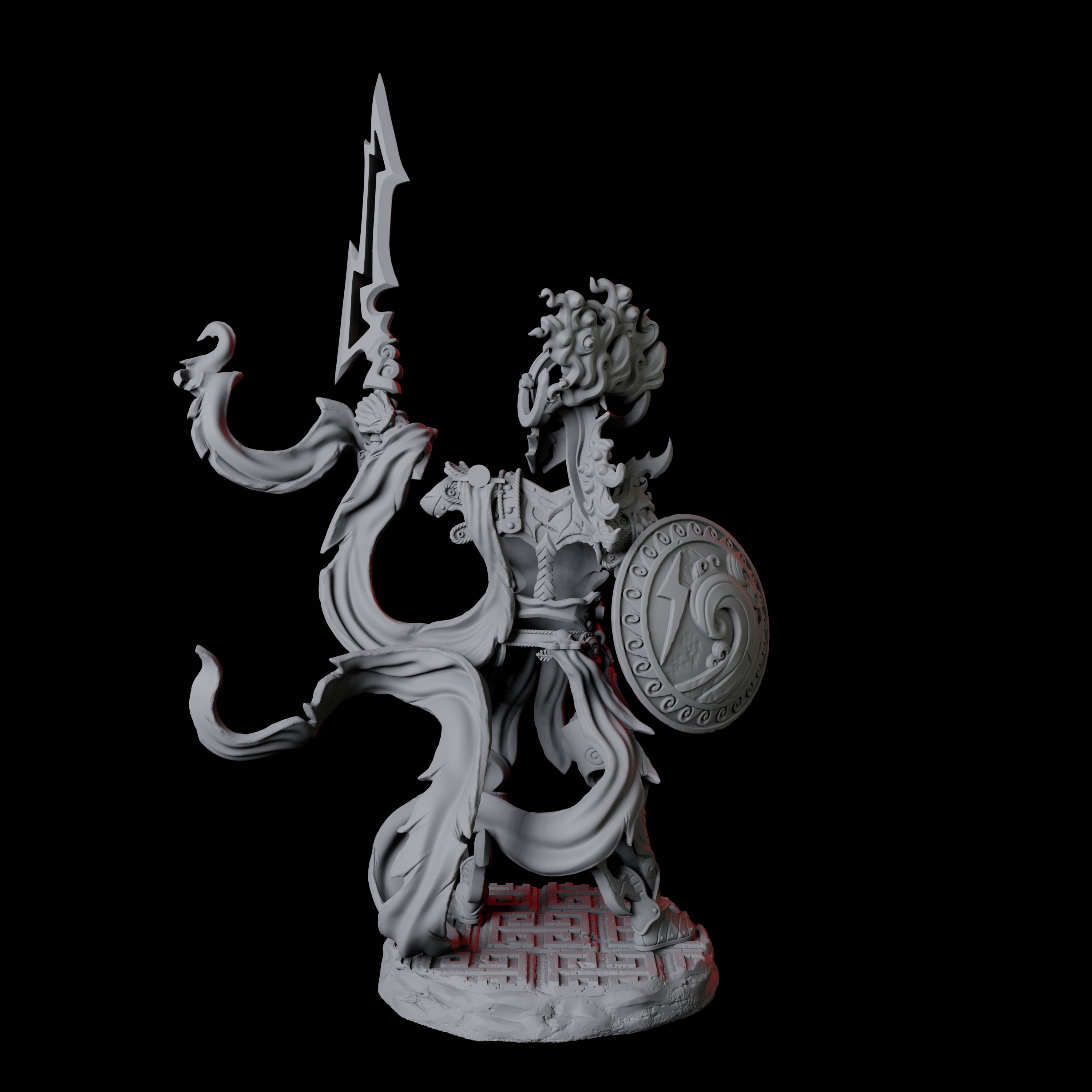 Shield Guardian B Miniature for Dungeons and Dragons, Pathfinder or other TTRPGs